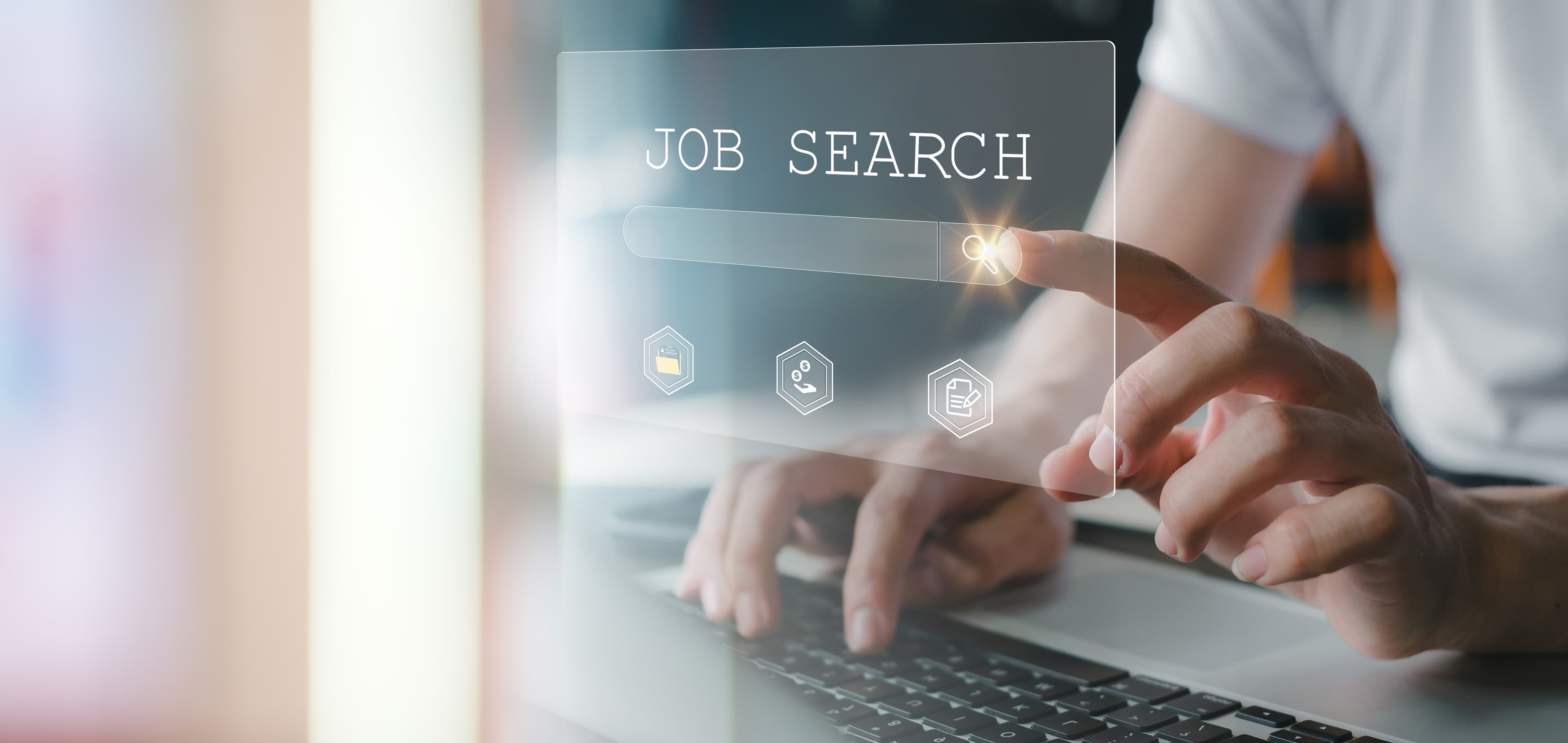 Professional exploring career opportunities